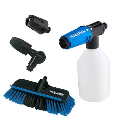 Nilfisk Click&Clean Car Kit, sæt med børste, dyser og sæbebeholder