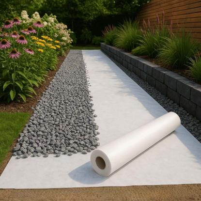 BMC ukrudtsdug, 120g/m², hvid, 1 x 25 meter