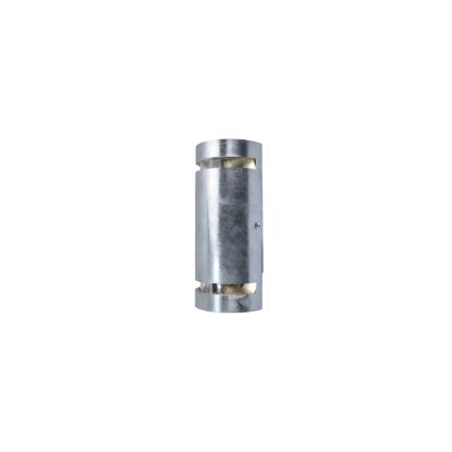 LUTEC RAN udendørs væglampe, H25,4 cm, GU10, IP54, galvaniseret stål