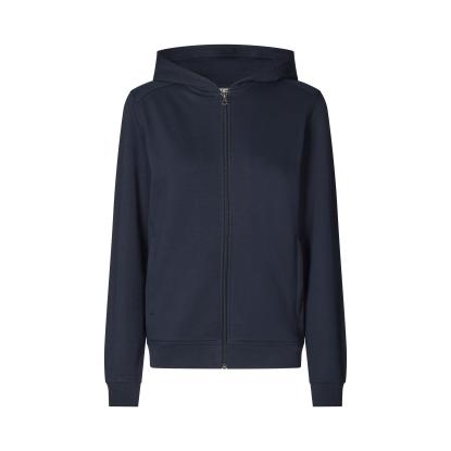 ID PRO Wear CARE 0389 hættetrøje med lynlås, dame, navy