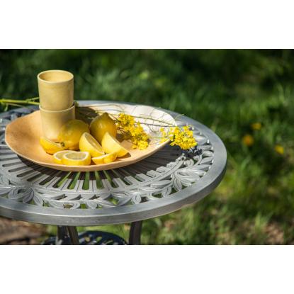 Venture Design Nandin cafésæt med 2 stole, sølv