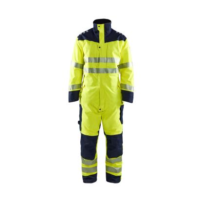 Blåkläder 6317 multinorm vinter kedeldragt inherent, hi-vis gul/marineblå