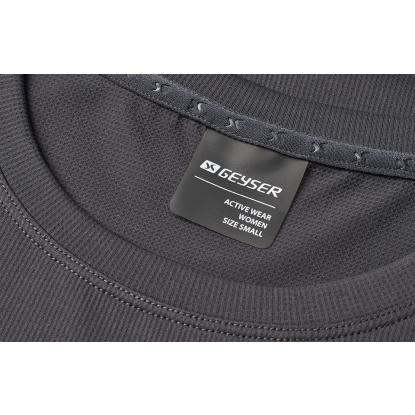 GEYSER G11000 Active T-shirt, dame, koks grå