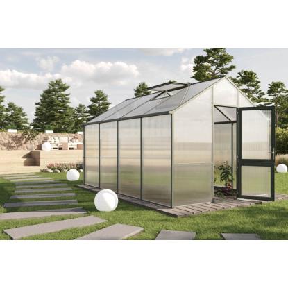 KGT Dahlie IV drivhus, grangrøn, 12,74 m²