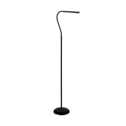 EGLO LAROA LED gulvlampe med touchdæmper, H130 cm, dæmpbar, sort