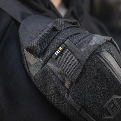 M-TAC Elite Hex bæltetaske, sort multicam/sort