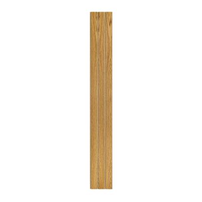 I-Wood Basic 3-lamel akustikpanel, brun olieret, brun filt og lys kerne, egefiner, 16 x 300 mm 