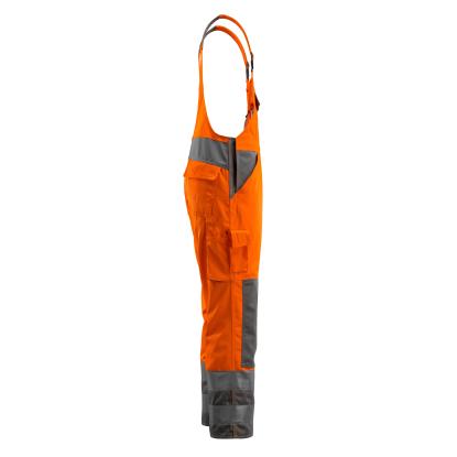 MASCOT SAFE COMPETE Barras overall med knælommer, hi-vis orange/antracit