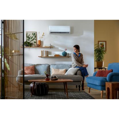 Qlima S-4626 Classic luft-til-luft varmepumpe med Wi-Fi, op til 75 m² - A+