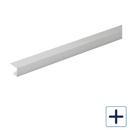 Habo SA26 selvklæbende kantliste, aluminium