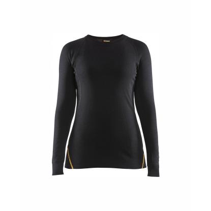 Blåkläder 7213 dame flammehæmmende undertrøje inherent, sort