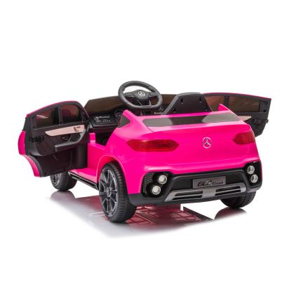 Mercedes GLC Coupe elbil til børn, 4 x 12V, pink
