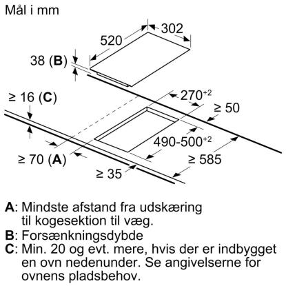 Siemens ET375FFP1E glaskeramisk kogeplade