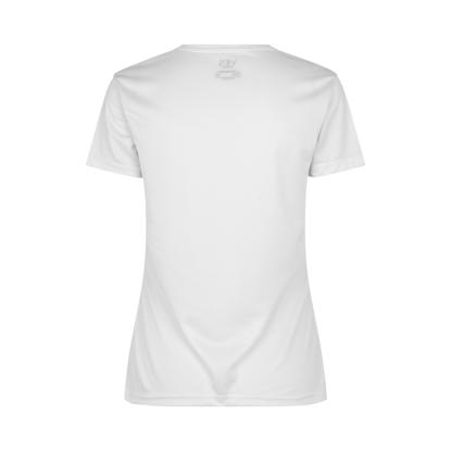 ID 2032 YES Active T-shirt, dame, hvid