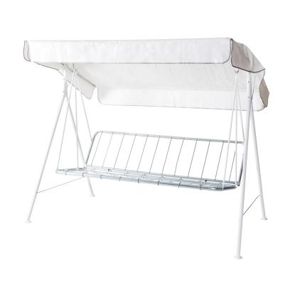 Varax Riviera 3 personers hængesofa, sort/beige-blomstret