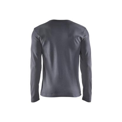 Blåkläder 3314 t-shirt lang ærme, grå