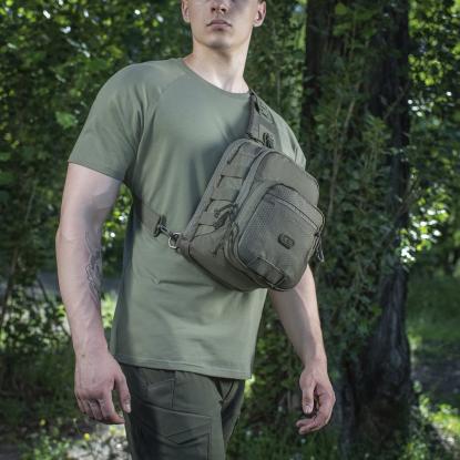 M-TAC Elite Hex crossbody taske, ranger green