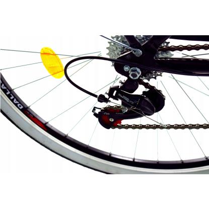 Dallas bike damecykel med 7 gear, 28", foldbar, sort