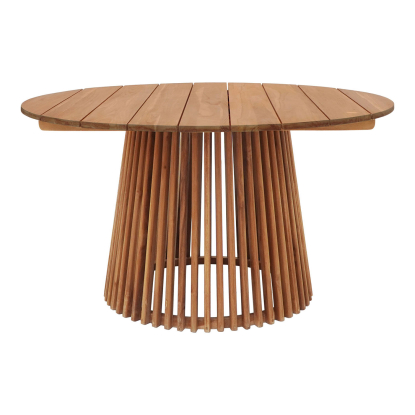 Lorca havebord, teak, Ø120 cm