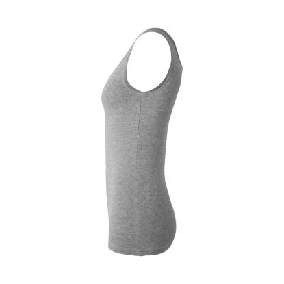 ID 0599 tanktop med stretch, dame, grå melange