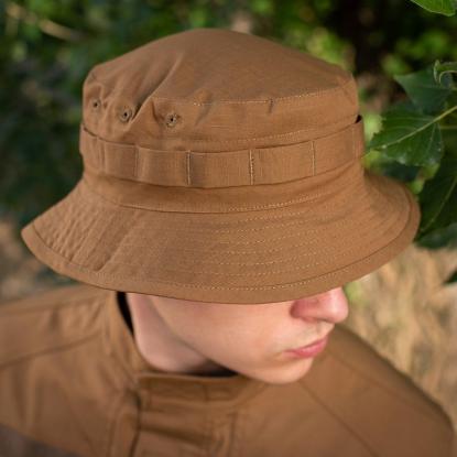 M-TAC Panama Boonie hat med rip-stop, coyote brown