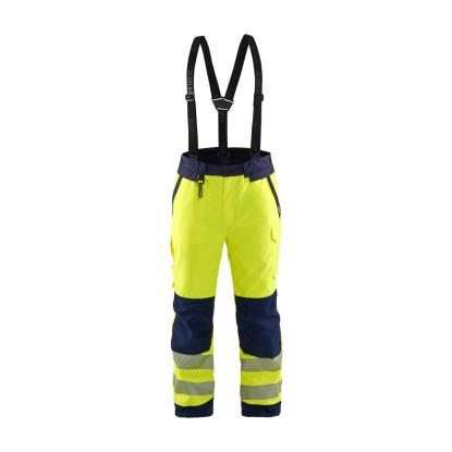 Blåkläder 1875 high vis vinter buks, hi-vis gul/marineblå