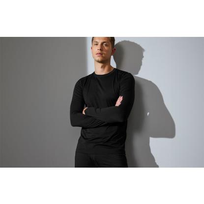 GEYSER G21003 Active T-shirt med lange ærmer, sort