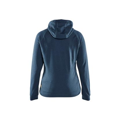 Blåkläder 3464 dame hybrid sweatshirt, støvet blå/mørk marineblå