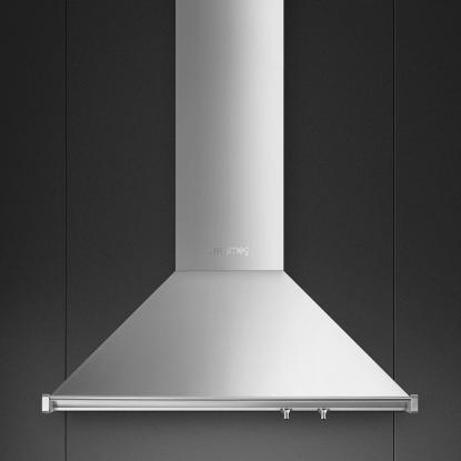 Smeg KD90HXE væghængt emhætte, stål, 90 cm