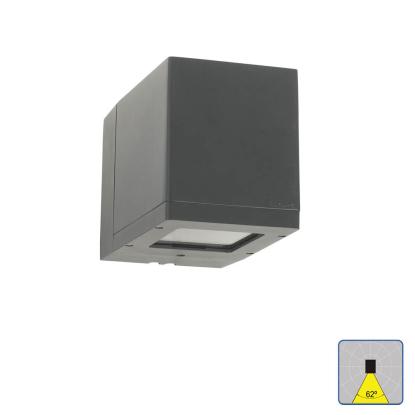 Norlys Voss LED væglampe, 11,8W, ned IP54, grafit