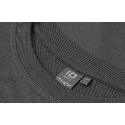 ID PRO Wear CARE 0380 sweatshirt, ubørstet, silver grey