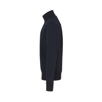 ID 0603 sweatshirt med lynlås, navy