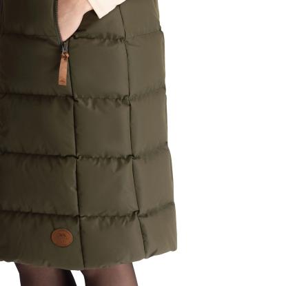 Trespass AUDREY GILET lang vest, dame, grøn