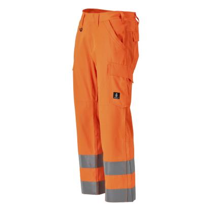 MASCOT SAFE LIGHT arbejdsbukser med lårlommer, hi-vis orange