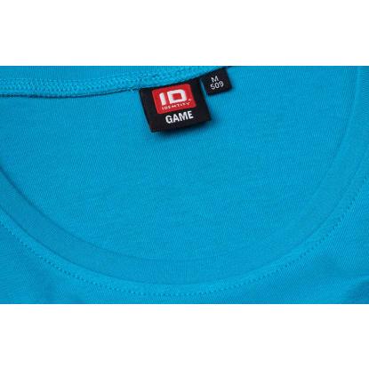 ID 0509 Interlock T-shirt med lange ærmer, dame, turkis