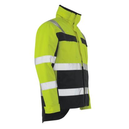 MASCOT SAFE COMPETE Teresina vinterjakke, hi-vis gul/marine