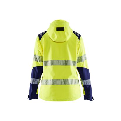 Blåkläder 4791 dame high vis softshelljakke, hi-vis gul/marineblå