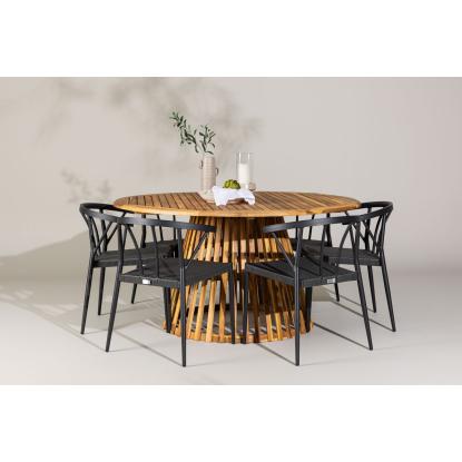 Venture Design Stina havestol, sort 