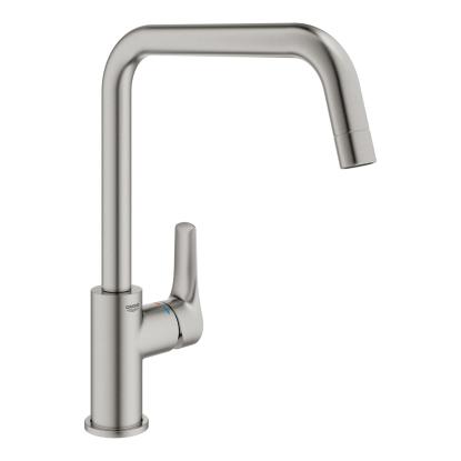 GROHE Eurosmart køkkenarmatur med høj U-tud, supersteel