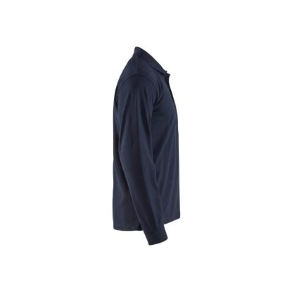 Blåkläder 3388 poloshirt lang ærme, mørk marineblå