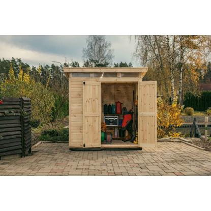 Upyard Strongbox redskabsrum L, ubehandlet - 2,95 m²