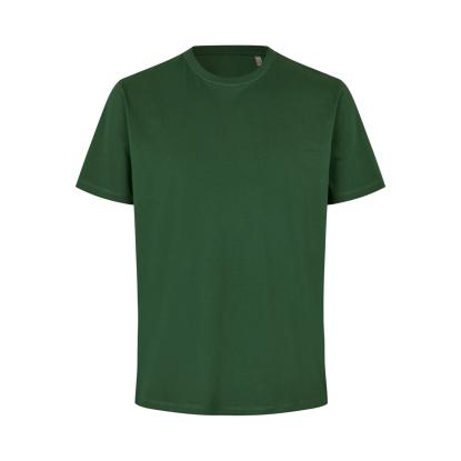 ID 0552 T-shirt, økologisk, flaskegrøn