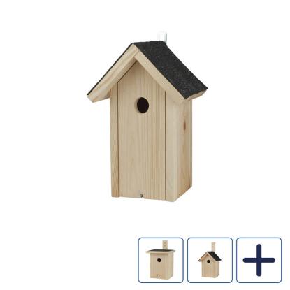 Gardman CARE-Bird fuglehus, natur fyrretræ