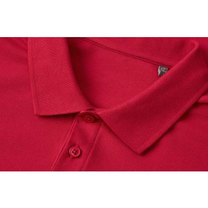 ID 0586 poloshirt, økologisk, rød