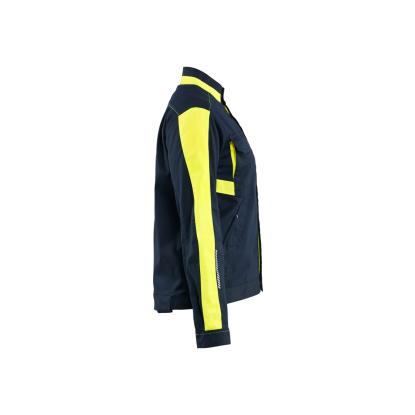 Blåkläder 4443 dame industrijakke stretch, mørk marineblå/hi-vis gul