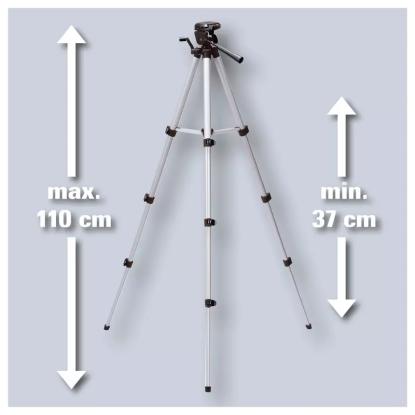 Einhell tripod/stativ til laservaterpas, 110 cm