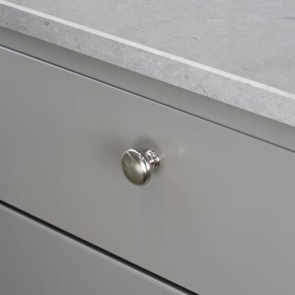 Beslag Design 24226 knop, Ø25 mm, forniklet