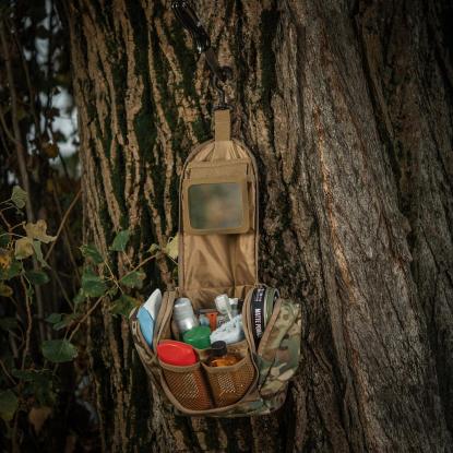 M-TAC Elite Gen. II toilettaske med spejl og ophæng, multicam
