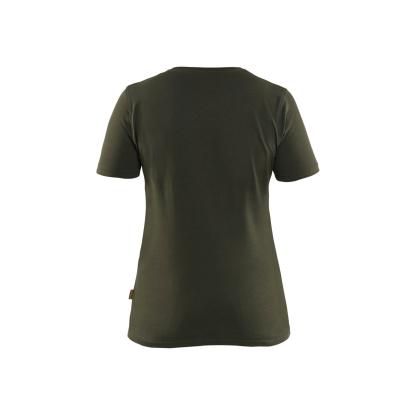 Blåkläder 3431 dame t-shirt 3D, skovgrøn 