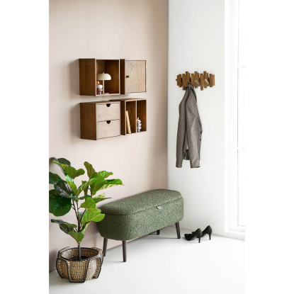Margate LED bordlampe, genopladelig, H18 cm, beige